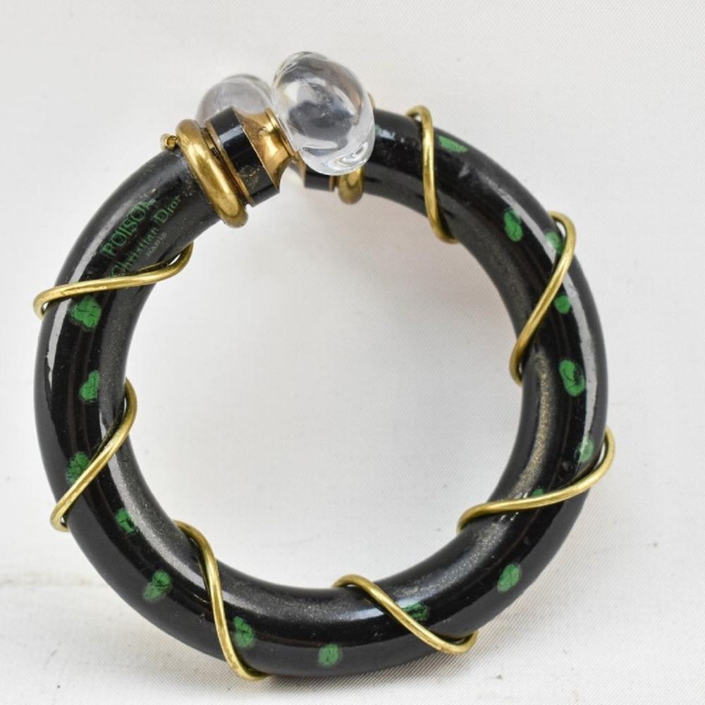 Rare Christian Dior “Poison” perfume bangle bracelet